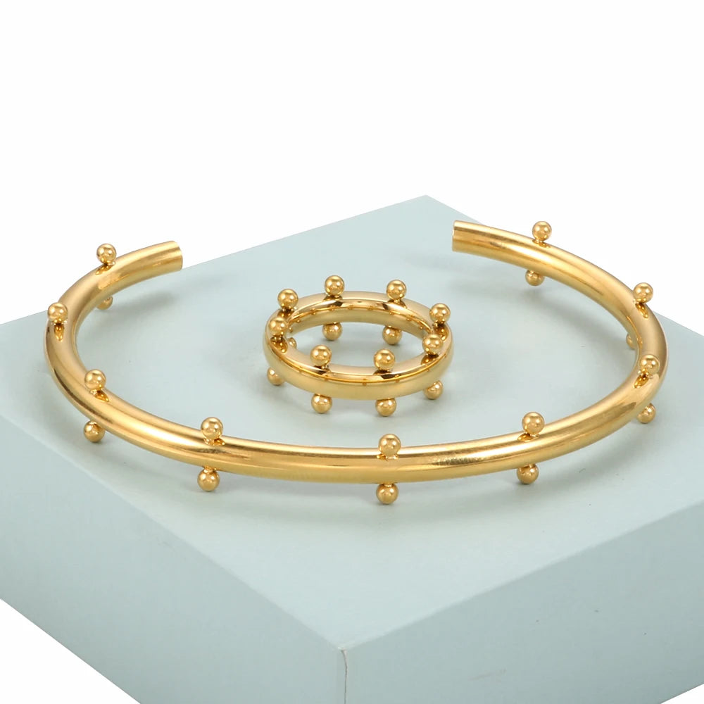 Bracelet Boules Acier