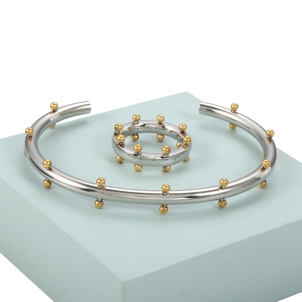 Bracelet Boules Acier