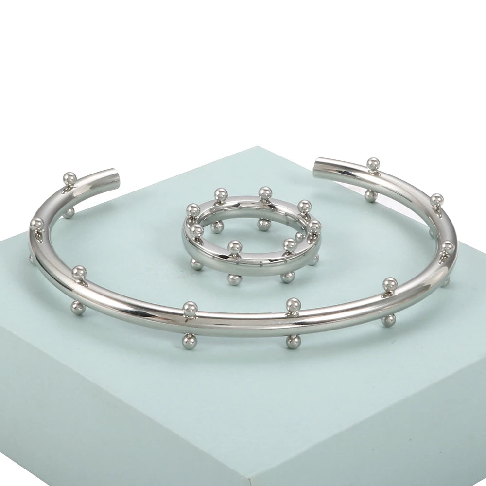 Bracelet Boules Acier