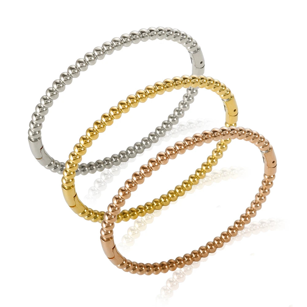 Bracelet Boules Acier