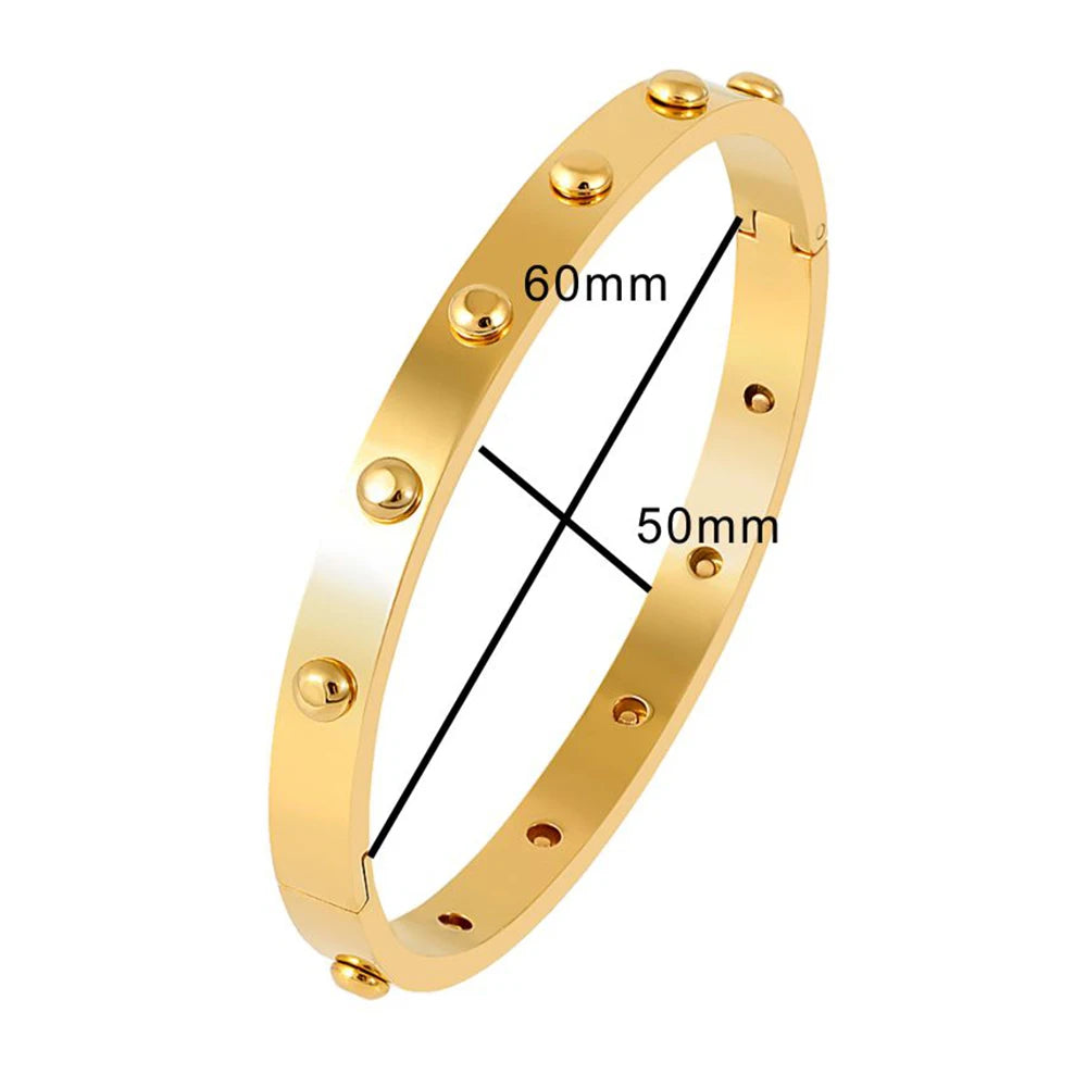 Bracelet Boules Acier