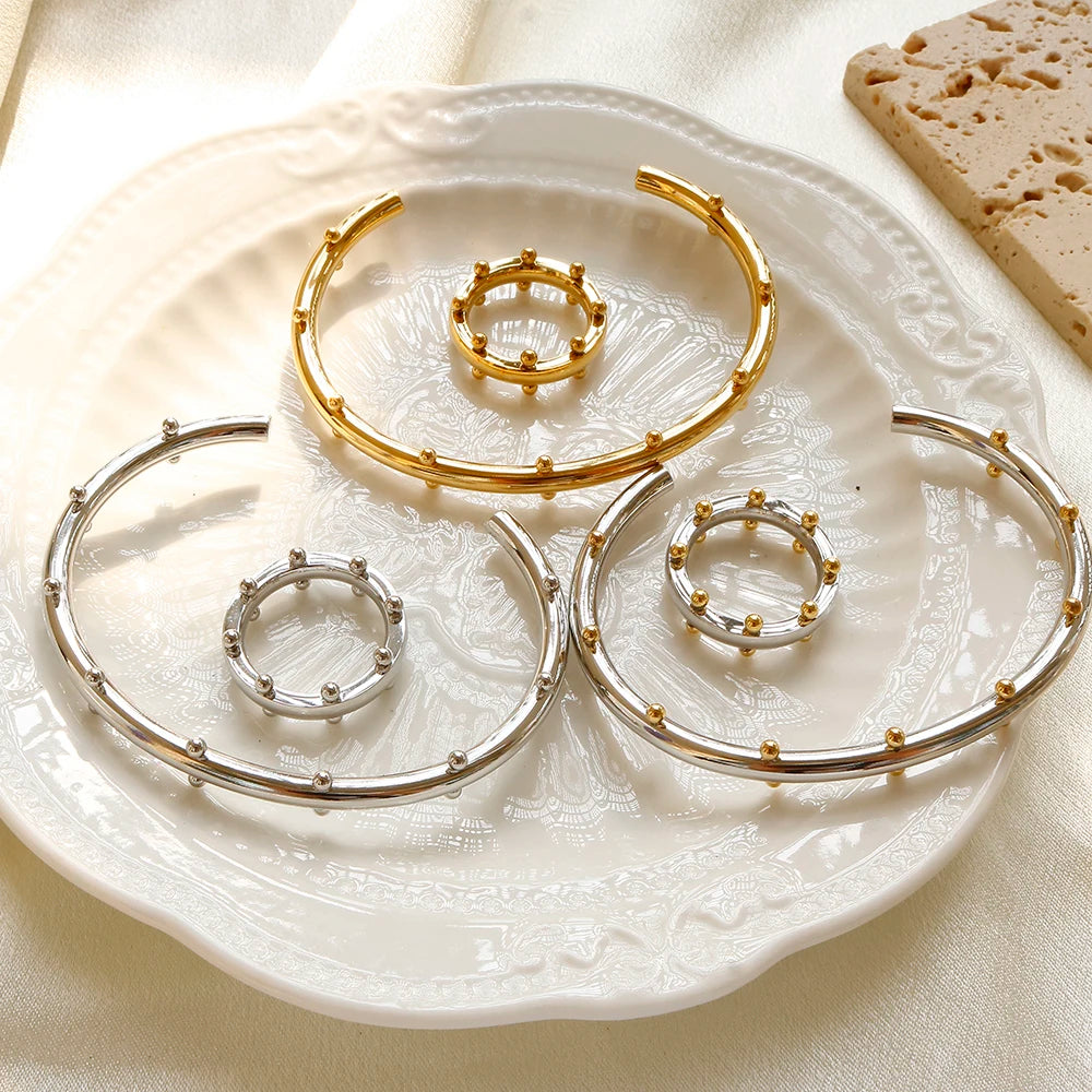 Bracelet Boules Acier