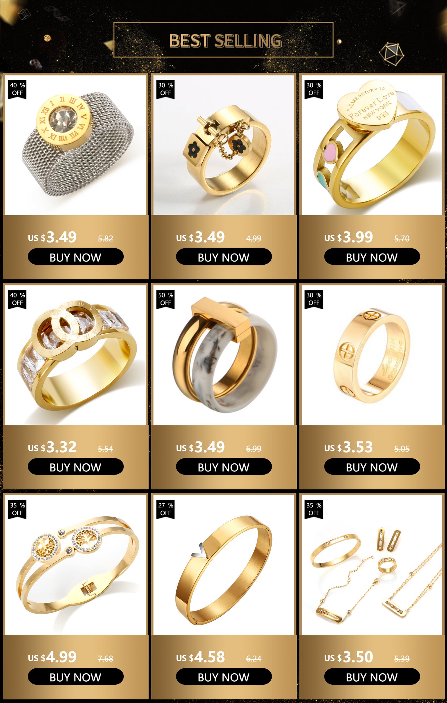Bracelet Boules Acier