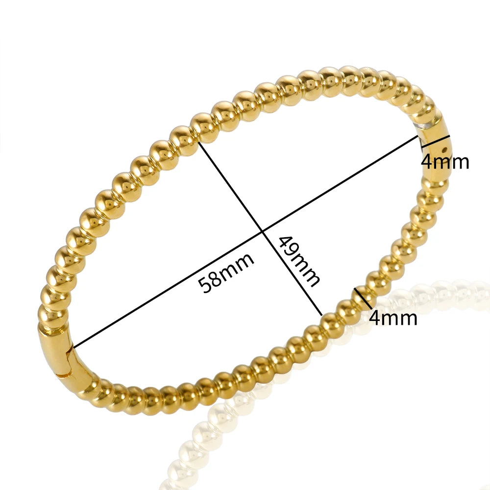 Bracelet Boules Acier