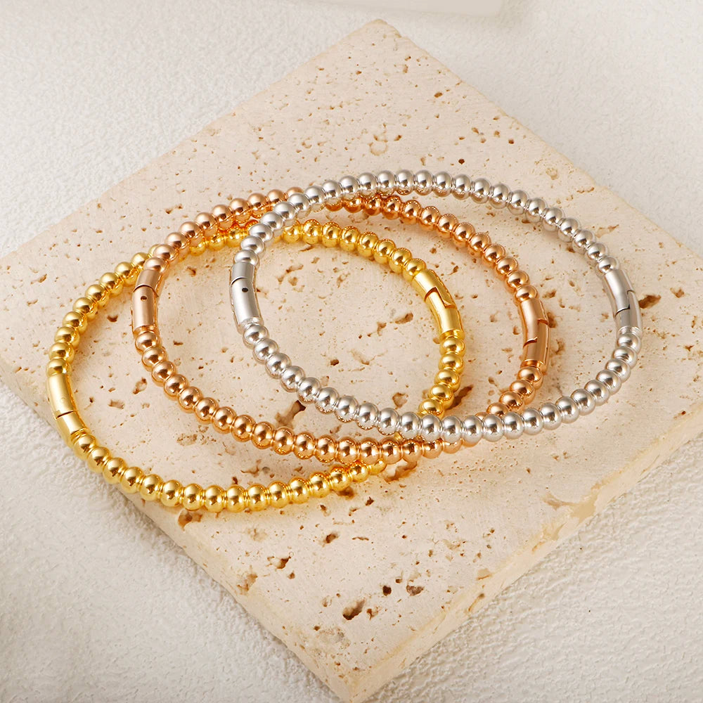 Bracelet Boules Acier