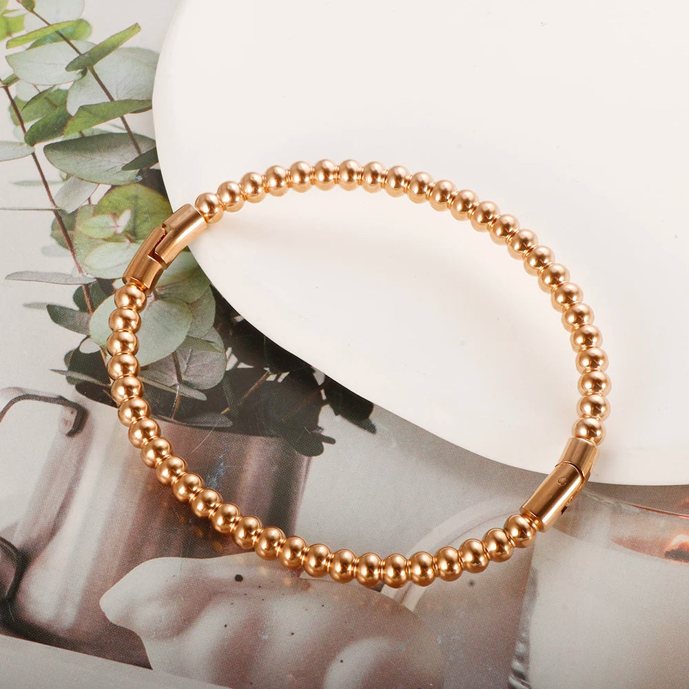 Bracelet Boules Acier