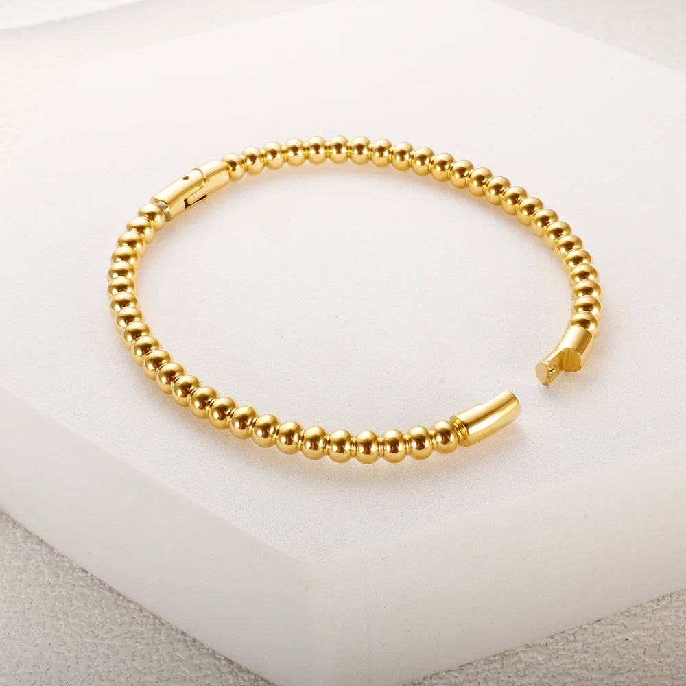 Bracelet Boules Acier