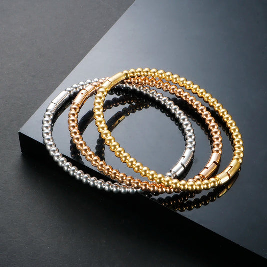 Bracelet Boules Acier